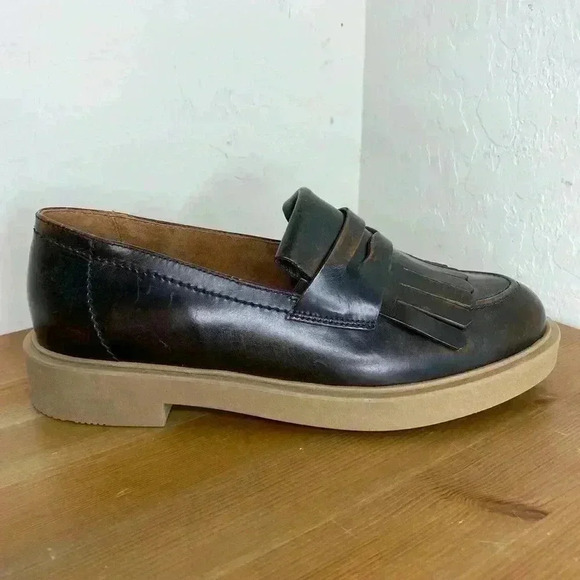 NEW Paul Green Stacy Kiltie Penny Loafer in Bark Brushed Leather UK 5 US 7.5 - Picture 3 of 10